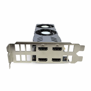 Carte graphique GeForce 740 pour ordinateur de bureau, adaptateur d'affichage PCI Quad HDMI 2 Go GDDR5, 4 ports HDMI, prend en charge plusieurs écrans - Product Image 1