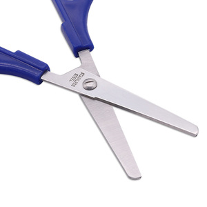 Office Scissors 143mm Stainless Steel Straight Blade For Paper Cutting Student Use - Product Image 2