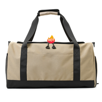 Sac de sport de mode, sac de voyage organisateur, sac fourre-tout avec compartiment à chaussures, sac à dos de voyage en plein air, sac à main polyvalent respirant