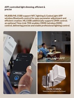Lumière LED professionnelle bicolore pour photographie, équivalent 100W, fixation magnétique, éclairage d'appoint vidéo de studio pour prise de vue portable