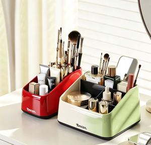 Boîte de rangement pour cosmétiques, boîte de tri multi-compartiments pour bureau, télécommande de salon, et rangement pour articles <span class=keywords><strong>divers</strong></span> - Product Image 1
