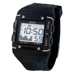<span class=keywords><strong>Montre</strong></span> <span class=keywords><strong>homme</strong></span> XINJIA <span class=keywords><strong>2021</strong></span>, belle qualité, résistante à l'eau, <span class=keywords><strong>montre</strong></span> numérique sport pour <span class=keywords><strong>homme</strong></span> - Product Image 4