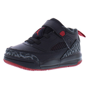 Zapatos Deportivos para Bebés y Niños Pequeños Spizike Low Sintéticos, Color Negro, Rojo Gimnasio, Gris Claro, Ligeros, Transpirables, Estilo Deportivo para Caminar - Product Image 1
