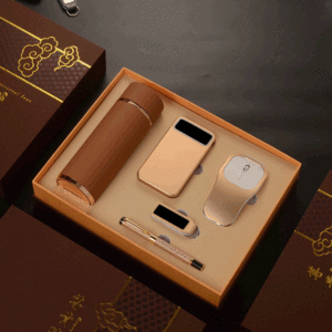 Gadget per la casa da ufficio personalizzati promozionali Powerbank chiavette USB e bottiglia d'acqua set regalo di natale nero <span class=keywords><strong>Friday</strong></span> Special - Product Image 4