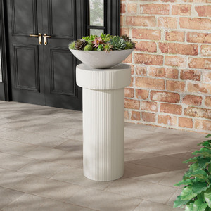 Promotion Été 2026 Entrepôt USA : Présentoir Colonne Simple Blanc – Optimisez l'Affichage, Embellissez l'Espace, Rangement Vertical Flexible - Product Image 3