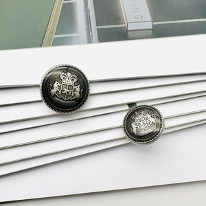 กระดุมเย็บเสื้อแจ็คเก็ตผู้ชาย ทำจากโลหะผสมสังกะสี ทนทานและมีสไตล์ - Product Image 5