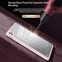 Étui de protection pour tablette iPad Pro 11 pouces, modèle 2025, pliable en trois, rotatif à 720°, avec emplacement pour stylet, compatible avec les coques Air8/A7