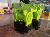 Attache rapide mécanique OEM en acier de haute qualité, résistante à l'usure et inclinable, pour excavatrices de 10 à 16 tonnes avec roulement intégré