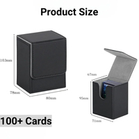 MIO 100 + boîte de rangement de cartes vente chaude jeu de négociation stockage de cartes pour enfants pour Compatible