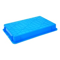 Conteneurs en plastique empilables polyvalents de forme rectangulaire pour outils de quincaillerie, pièces automobiles, nouvelles boîtes et bacs de rangement