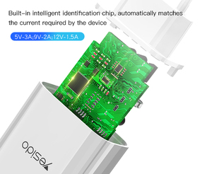 <span class=keywords><strong>Chargeur</strong></span> mural double port PD QC 18W, charge rapide, <span class=keywords><strong>chargeur</strong></span> <span class=keywords><strong>portable</strong></span> pour téléphone <span class=keywords><strong>portable</strong></span> pour <span class=keywords><strong>iPhone</strong></span> 12 - Product Image 6