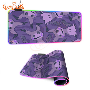 FLAME SNAKE Esthétique Série <span class=keywords><strong>Kawaii</strong></span> Anime Gamer LED RGB Tapis De <span class=keywords><strong>Souris</strong></span> XL Taille Tapis De Bureau pour RTS Gaming <span class=keywords><strong>Kawaii</strong></span> Anime Gamer <span class=keywords><strong>Souris</strong></span> Stock - Product Image 1