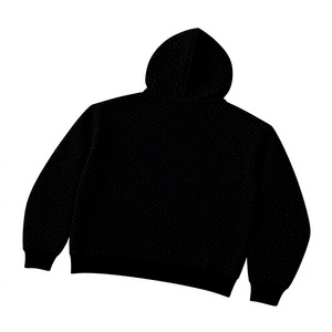 เสื้อฮู้ดซิปพิมพ์ลาย Void Star สำหรับผู้ชาย สีดำ ลายจุด สวมใส่สบายๆ ในฤดูใบไม้ร่วง ทรงปกติ ผ้าถักโพลีเอสเตอร์ - Product Image 2