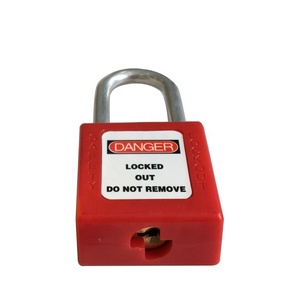 <span class=keywords><strong>Cadenas</strong></span> de sécurité en nylon bon marché de 38mm avec serrure à clé durable antivol - Product Image 6