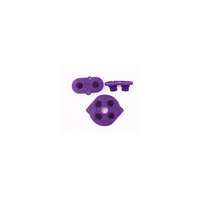 Barre de touches en caoutchouc, Silicone, colorée, pour nintendo GameBoy, bouton de désactivation, 10 pcs