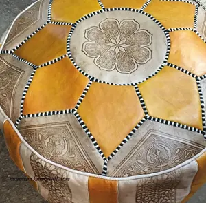 Tabouret de style marocain pour salle de séjour, pochette marocaine