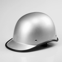 Casque de vélo visage ouvert Vintage moto demi-coque casque hommes et femmes cyclomoteur Scooter casquette casques pour adultes