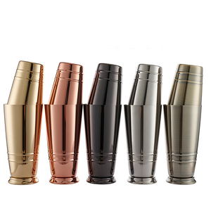 Juego de Herramientas de Bar Personalizado RTS, Venta Caliente, <span class=keywords><strong>Accesorios</strong></span> de Acero Inoxidable <span class=keywords><strong>para</strong></span> Mezclar Bebidas, Estilo Boston <span class=keywords><strong>para</strong></span> Mixología y Bartenders - Product Image 2