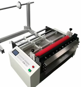 Máquina Cortadora de Rollos de Papel con Cuchilla Rotatoria Eléctrica, Herramienta de Corte Automática de Papel, Tela, PVC, Cinta, para Uso Comercial - Product Image 1