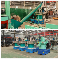 Machine à granulés de bois à matrice annulaire verticale 1-4 TPH pour biomasse, sciure de bois, coques de riz, paille – Ligne de production de granulés de combustible