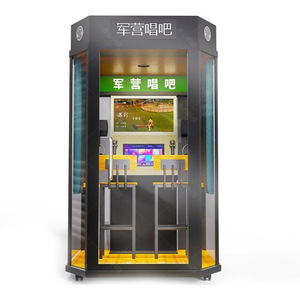 Máquina de Karaoke Electrónica con Monedas, Cabina de Canto Metálica, Máquina de Canto Móvil KTV, Máquina de Juego en Venta al Por Mayor - Product Image 4