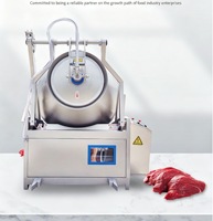 Tumbler à viande sous vide hydraulique inclinable, machine de marinage sous vide à basculement hydraulique