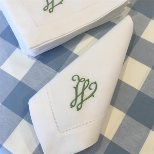 Simple <strong>Cloth</strong> Blush Wine Wedding Napkins Custom logo Embroidery <strong>Linen</strong> Soft Cocktail Restaurant <strong>Table</strong> Napkin Wedding - Product Image 1