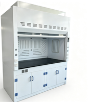 Hotte à fumées pour acide perchlorique avec épurateur humide, Fourniture directe usine, Armoire d'extraction de fumées de laboratoire