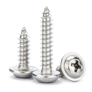 Vis autotaraudeuses PWA nickelées en acier au carbone, système métrique, prix usine, M1.2 M1.7 M2 M2.3 M2.5 M2.6 M3 M3.5 M4 M5 - Product Image 4