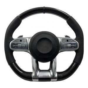 <span class=keywords><strong>Volant</strong></span> en fibre de carbone pour mercedes-benz <span class=keywords><strong>Amg</strong></span> W204 W205 W167 W213 W222 W221 W215 W207 W212 G <span class=keywords><strong>volant</strong></span> de voiture - Product Image 2