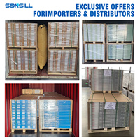 Sonsill - Loseta de Suelo SPC PVC de Lujo para Interiores, 8 mm, Impermeable, Aspecto de Madera, Texturizada, Loseta de Vinilo con Sistema de Clic, Tipo Madera