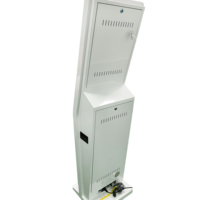 Kiosque de commande de paiement en libre-service tactile capacitif de 21.5/23/27 pouces avec imprimante et support de caméra