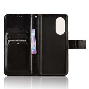 Étui portefeuille pour <span class=keywords><strong>Blackview</strong></span> A200 <span class=keywords><strong>Pro</strong></span>, étui de téléphone à rabat en cuir PU rétro avec dragonne et support pour cartes pour <span class=keywords><strong>Blackview</strong></span> A200 <span class=keywords><strong>Pro</strong></span> - Product Image 2