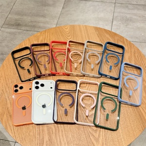 Funda Magnética Transparente de Acrílico para iPhone 17 Pro Max, 17 Air, 16, 15, 14, 13, 12, 11, Carcasa Rígida Transparente a Prueba de Golpes - Product Image 6
