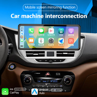 Kit d'écran de autoradio Android Meihua 12,3 pouces pour Hyundai Tucson 2015-2018, lecteur multimédia GPS