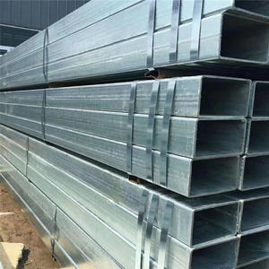 Tube en acier noir galvanisé soudé à section creuse ASTM A500, tube carré en acier galvanisé A36 - Product Image 5
