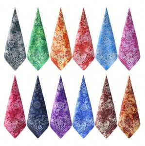 En stock, vente en gros à bas prix, bandana personnalisé avec logo, 100% coton, pour usage sportif avec protection solaire - Product Image 3