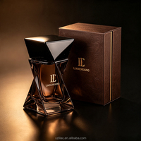 Flacon de parfum personnalisé en usine, flacon de parfum personnalisé avec boîte, verre transparent unique, Xuzhou Lilac Glass Products Co Ltd, boîte personnalisée