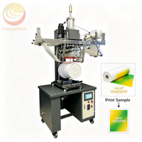 Machine d'impression par transfert thermique industrielle ORME pour le transfert de motifs sur les seaux et conteneurs en plastique