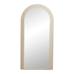 <span class=keywords><strong>Espejo</strong></span> Decorativo Moderno Personalizado para el Hogar, <span class=keywords><strong>Espejo</strong></span> de Pie con Marco de Madera Natural para Sala de Estar, <span class=keywords><strong>Espejo</strong></span> Arqueado para Dormitorio, Espejos de Vestir - Product Image 6