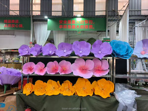 <span class=keywords><strong>Rose</strong></span> artificielle géante en soie, faite à la main, imperméable, à pétales ouvrables et refermables, pour la rentrée scolaire, Noël, le Nouvel An chinois - Product Image 3