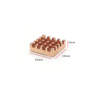 <span class=keywords><strong>Raspberry</strong></span> <span class=keywords><strong>Pi</strong></span> modelo B 4B/3B disipador de calor de cobre puro puente Norte Sur conductor térmico electrónica de consumo - Product Image 5