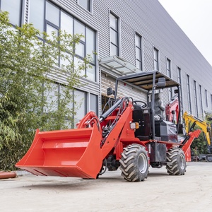 Penawaran Spesial Mini Loader 4x4 Mesin CE EPA <span class=keywords><strong>Shovel</strong></span> Front End Loader 400kg Loader Traktor Pabrik - Product Image 5