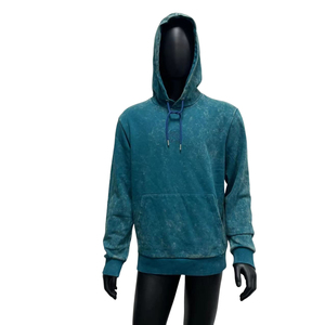 Spring Street Style Sun Faded Solid Custom Printed Embroidery Eagle <b>Animals</b> <b>Men</b> Breathable Polyester/Cotton Stone Wash Hoodie - Product Image 2