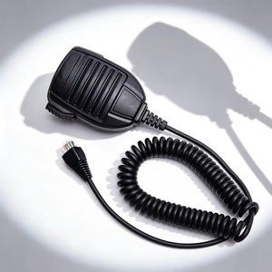 Car Radio Hand <b>Microphone</b> MH67 Dust Proof Audio Attachment For Communication Use - Product Image 1