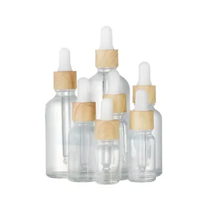 ขวดเซรั่มขวดหยดน้ํามันหอมระเหยผลิตภัณฑ์จีน 5ml 10ml 15ml 20ml 30ml 50ml 100ml