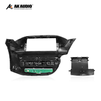 Frame Radio Mobil Honda Jazz Universal 12,3 inci 2010 untuk Berbagai Model - Penutup Dasbor Plastik ABS
