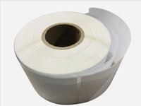 Étiquettes autocollantes en papier thermique direct de haute qualité, résistantes à l'eau, 60 mm x 55 mm, 250 pièces, colle permanente, vente en gros