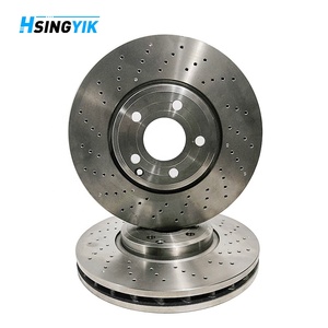 Cubierta de Disco de Freno Delantero de Acero con Alto Contenido de Carbono OEM 2184210312 de 322x32mm para <span class=keywords><strong>Mercedes</strong></span>-Benz <span class=keywords><strong>CLS</strong></span> C218/X218 - Product Image 5