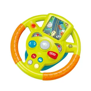 EPT Mainan Dioperasikan dengan Baterai, Mainan Mengemudi, Mainan Roda Kemudi untuk Anak-anak, Pendidikan